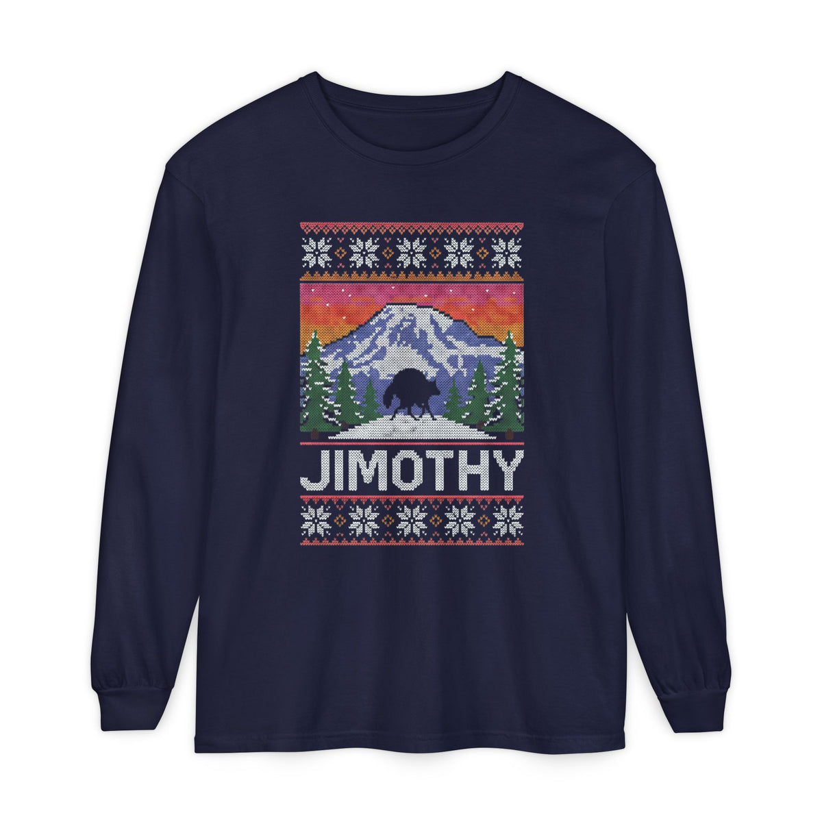 Jimothy Rainier Holiday Long Sleeve