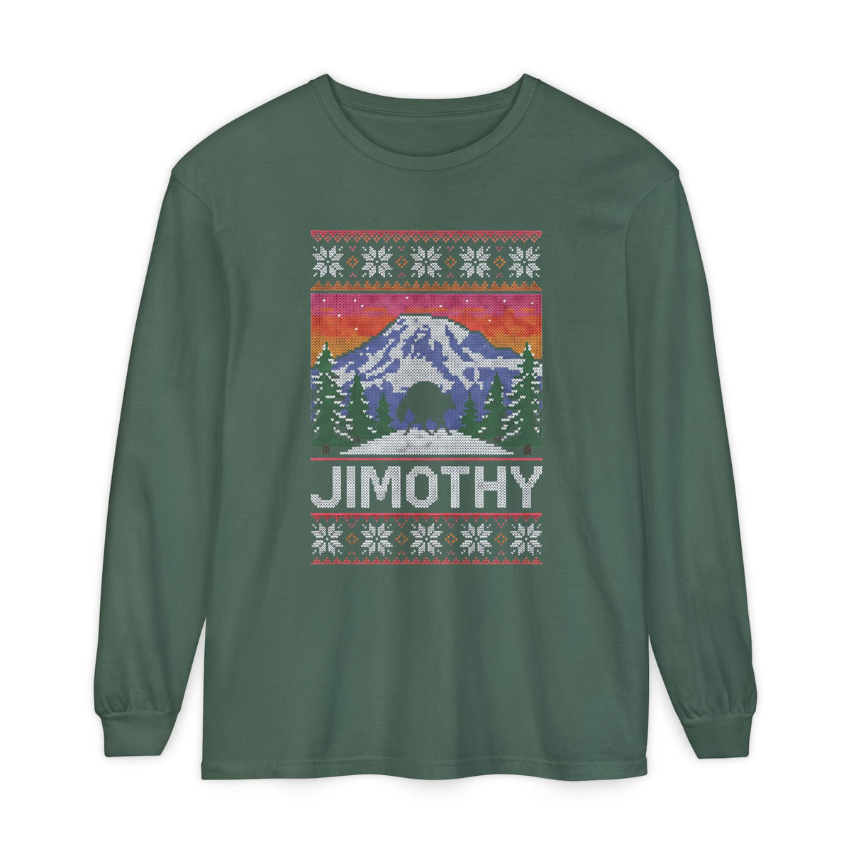 Jimothy Rainier Holiday Long Sleeve