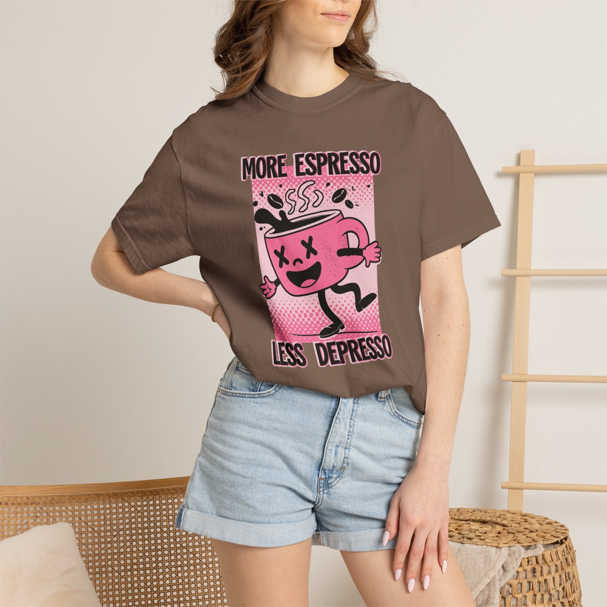 More Espresso Less Depresso Tee