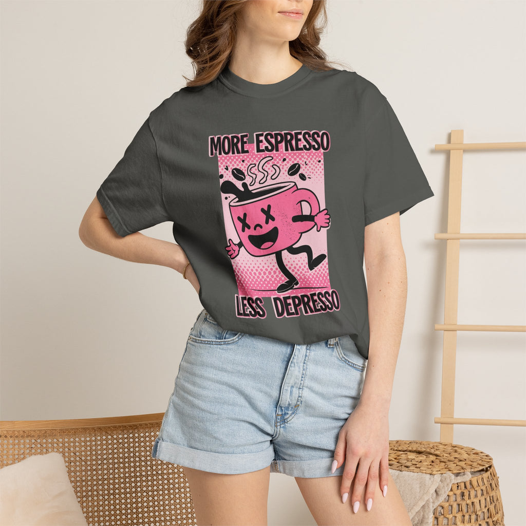 More Espresso Less Depresso Tee