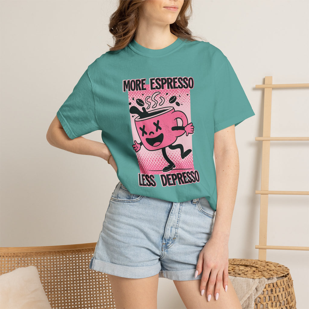 More Espresso Less Depresso Tee