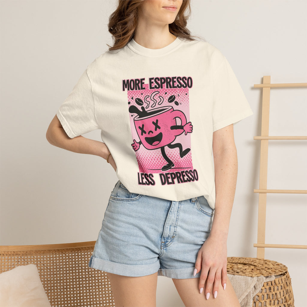 More Espresso Less Depresso Tee