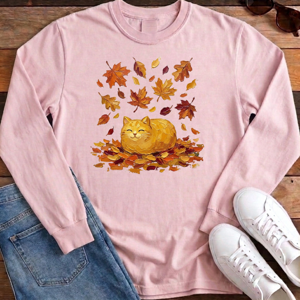 Autumn Loaf Cat Long Sleeve