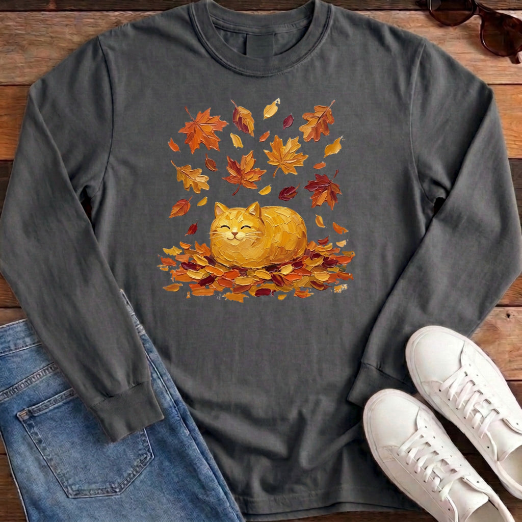 Autumn Loaf Cat Long Sleeve