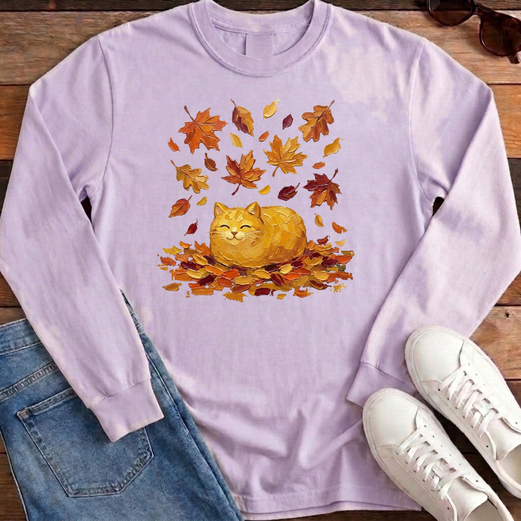 Autumn Loaf Cat Long Sleeve