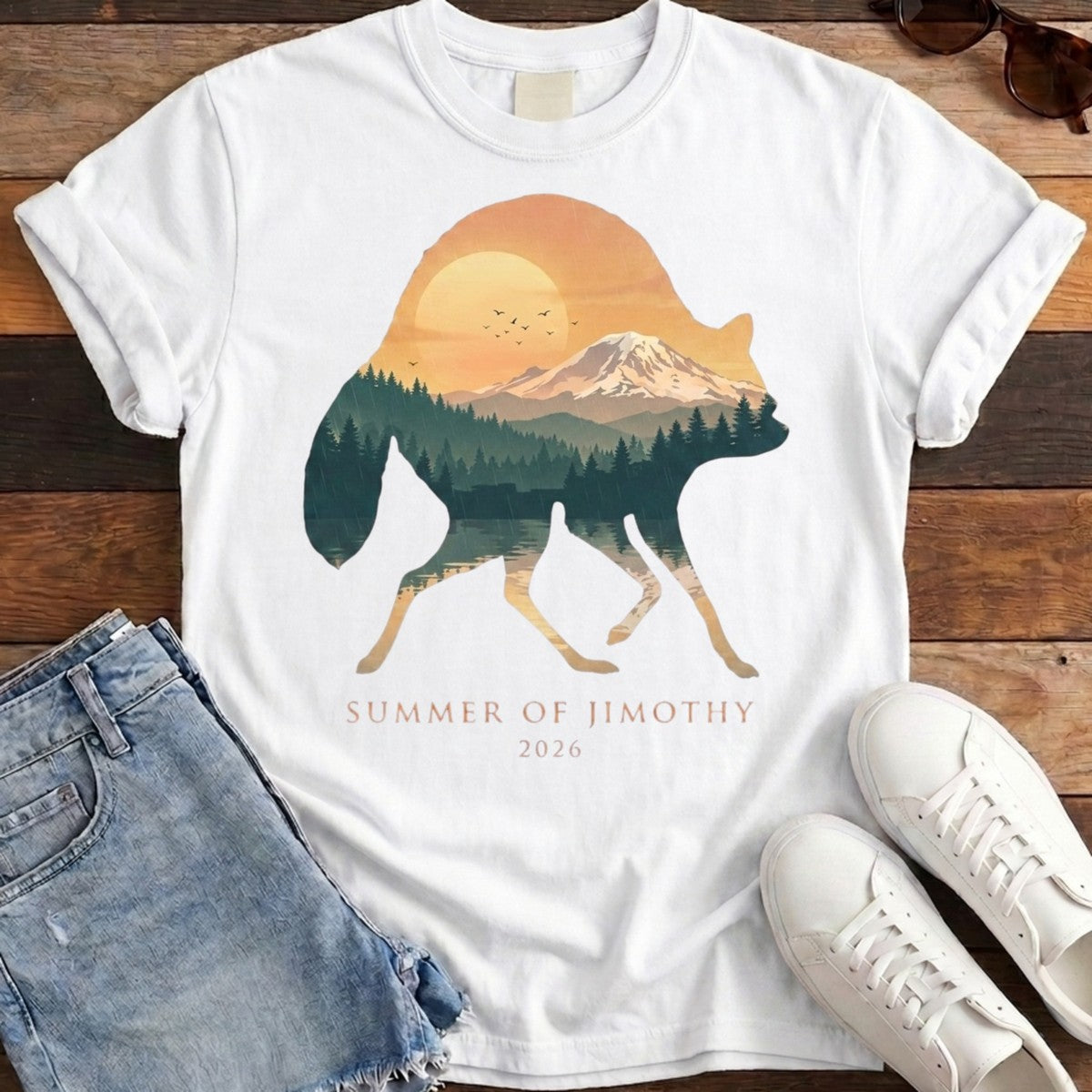 Summer of Jimothy Tee - White