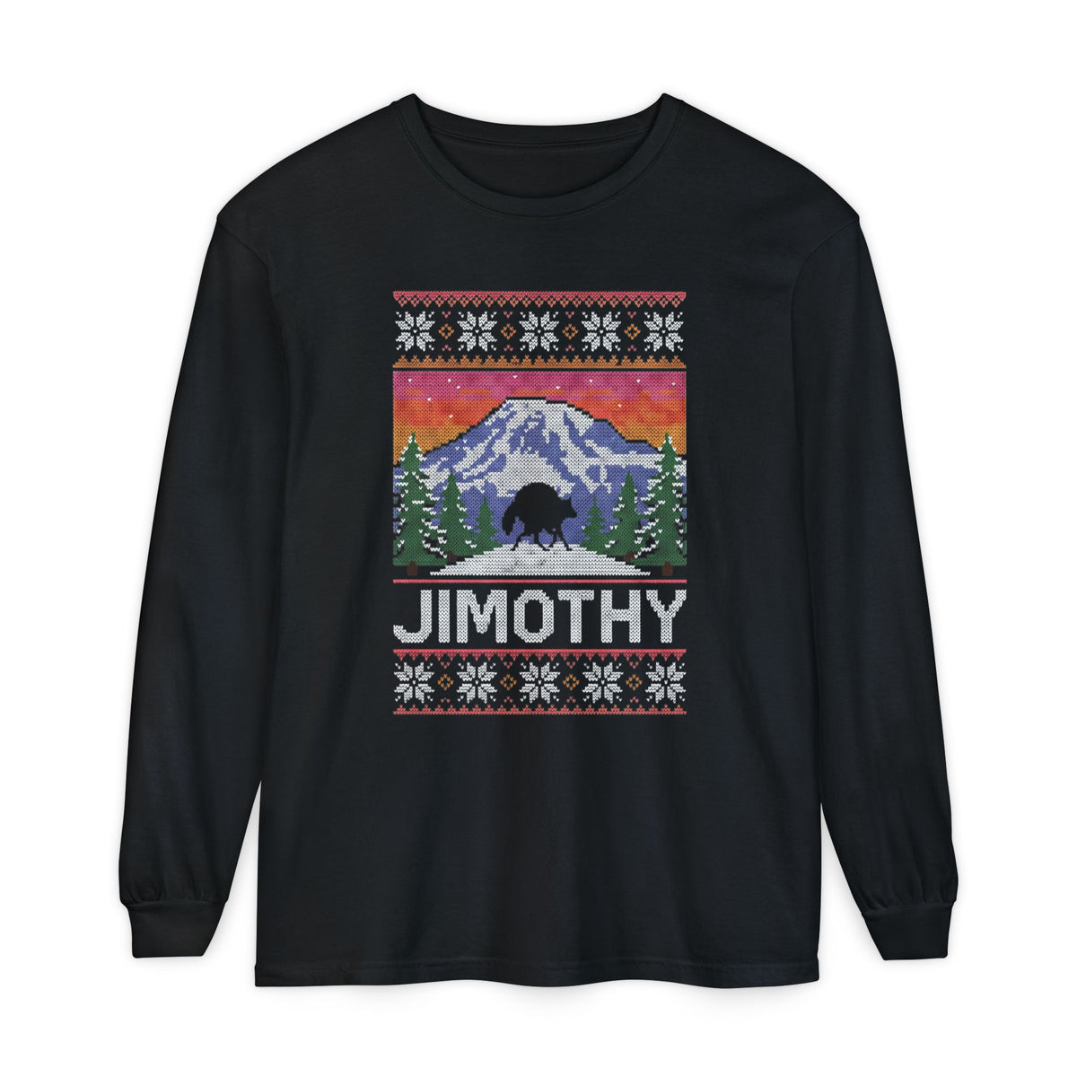 Jimothy Rainier Holiday Long Sleeve