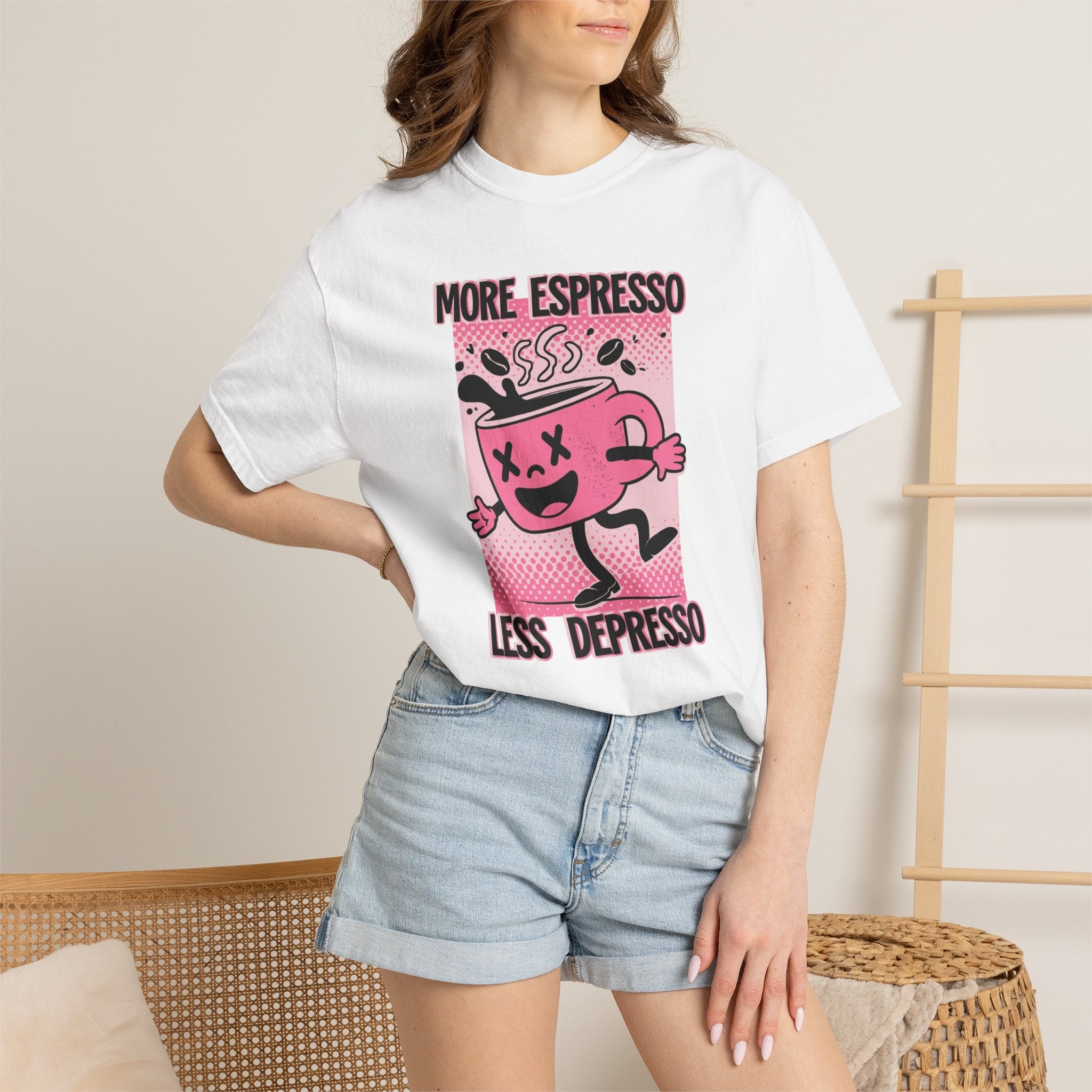 More Espresso Less Depresso Tee