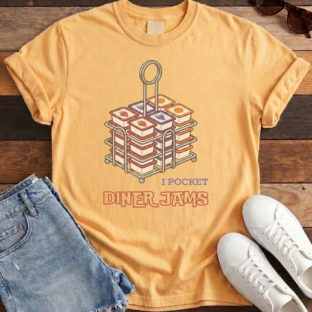 Jam Bandit Tee - Citrus