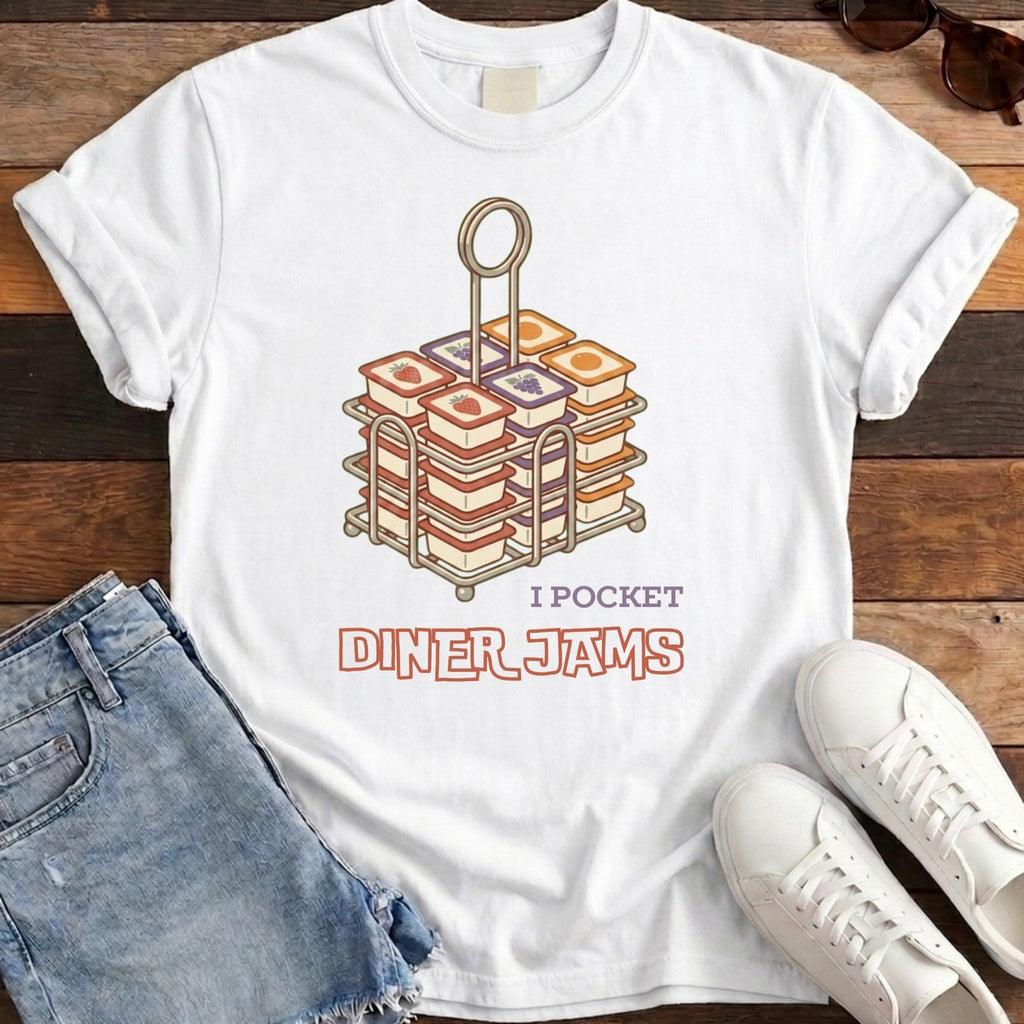 Jam Bandit Tee - White