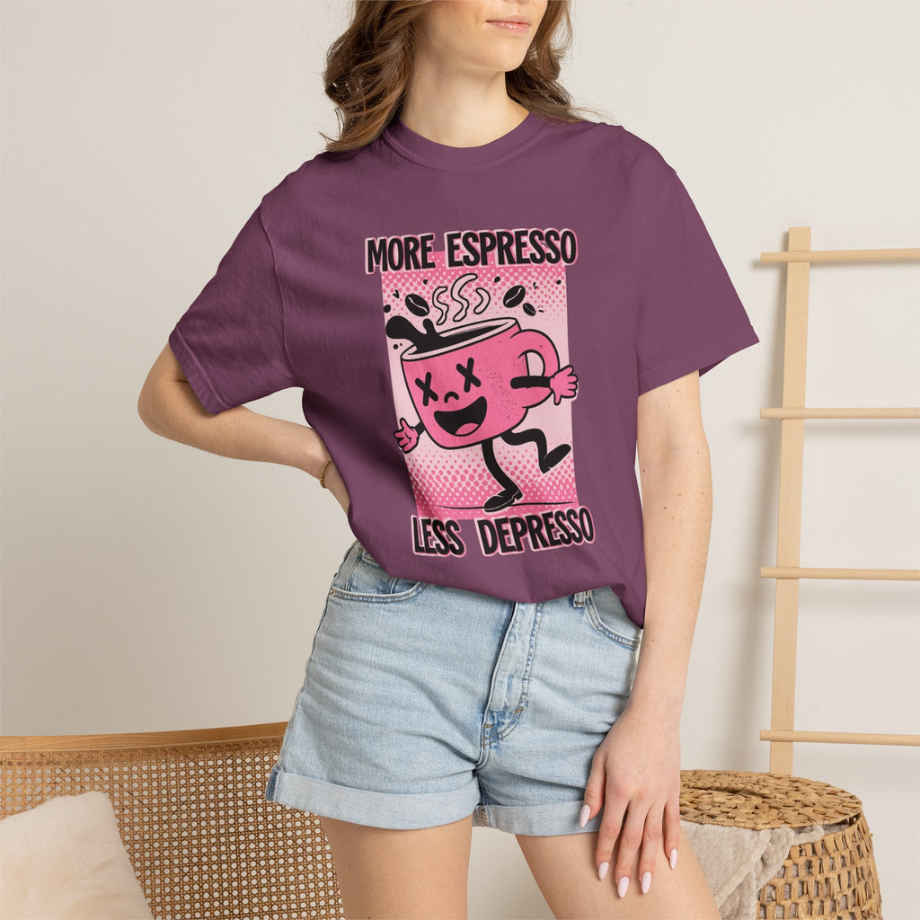 More Espresso Less Depresso Tee