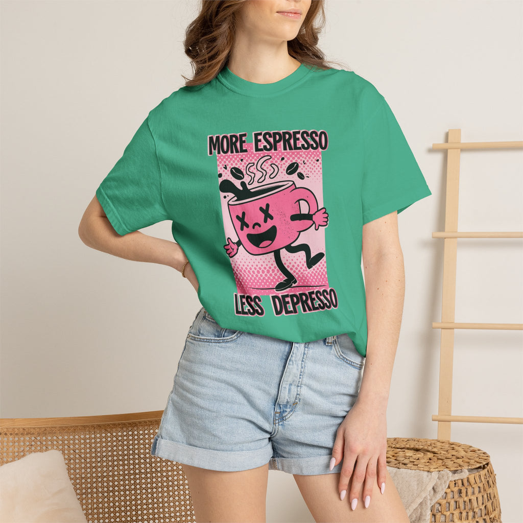 More Espresso Less Depresso Tee
