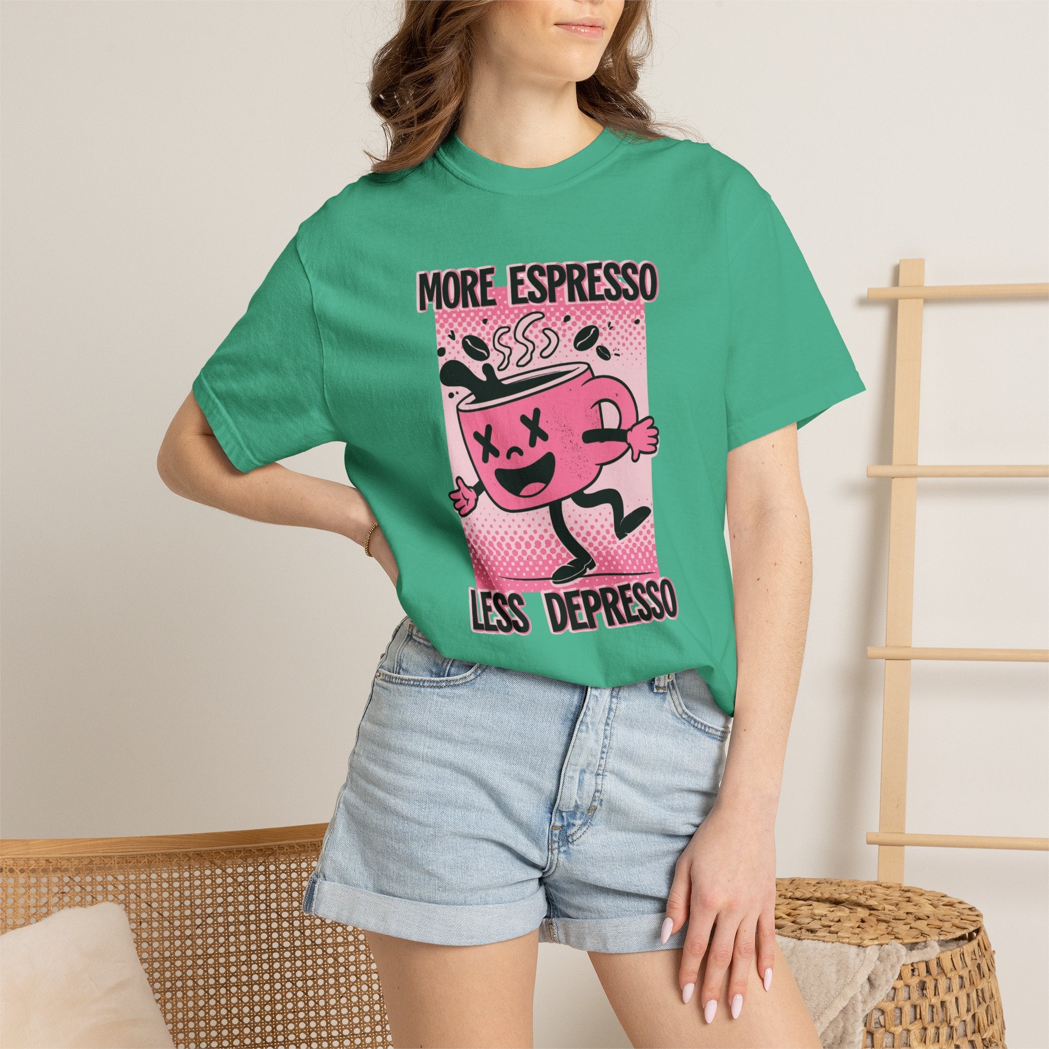 More Espresso Less Depresso Tee