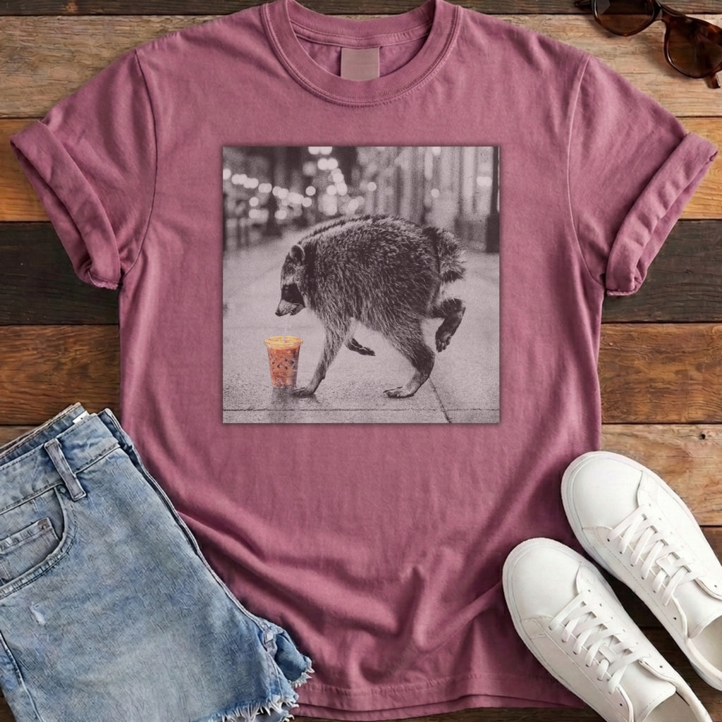 Caffeine Jimothy Tee - Berry