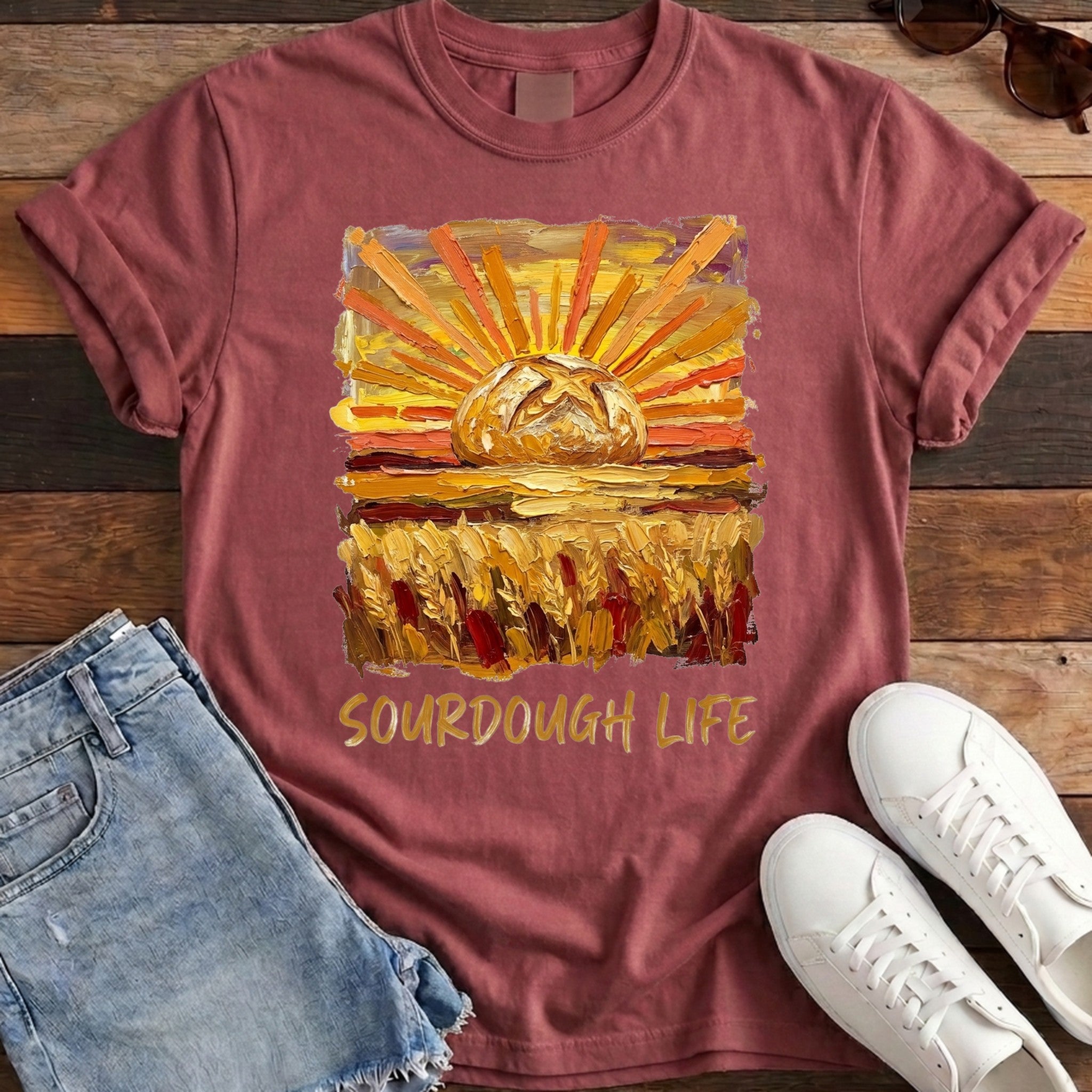 Sourdough Sunrise tee chili