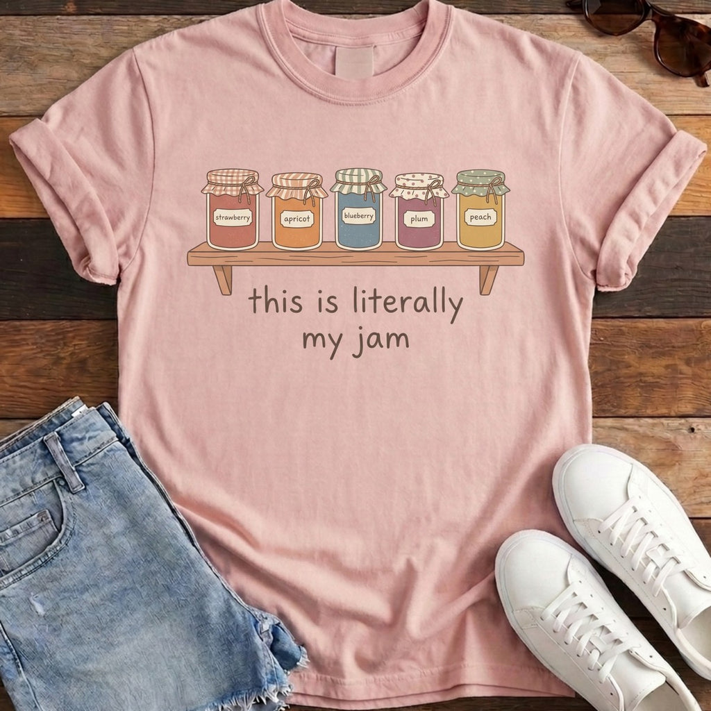 Literally My Jam Tee - Blossom