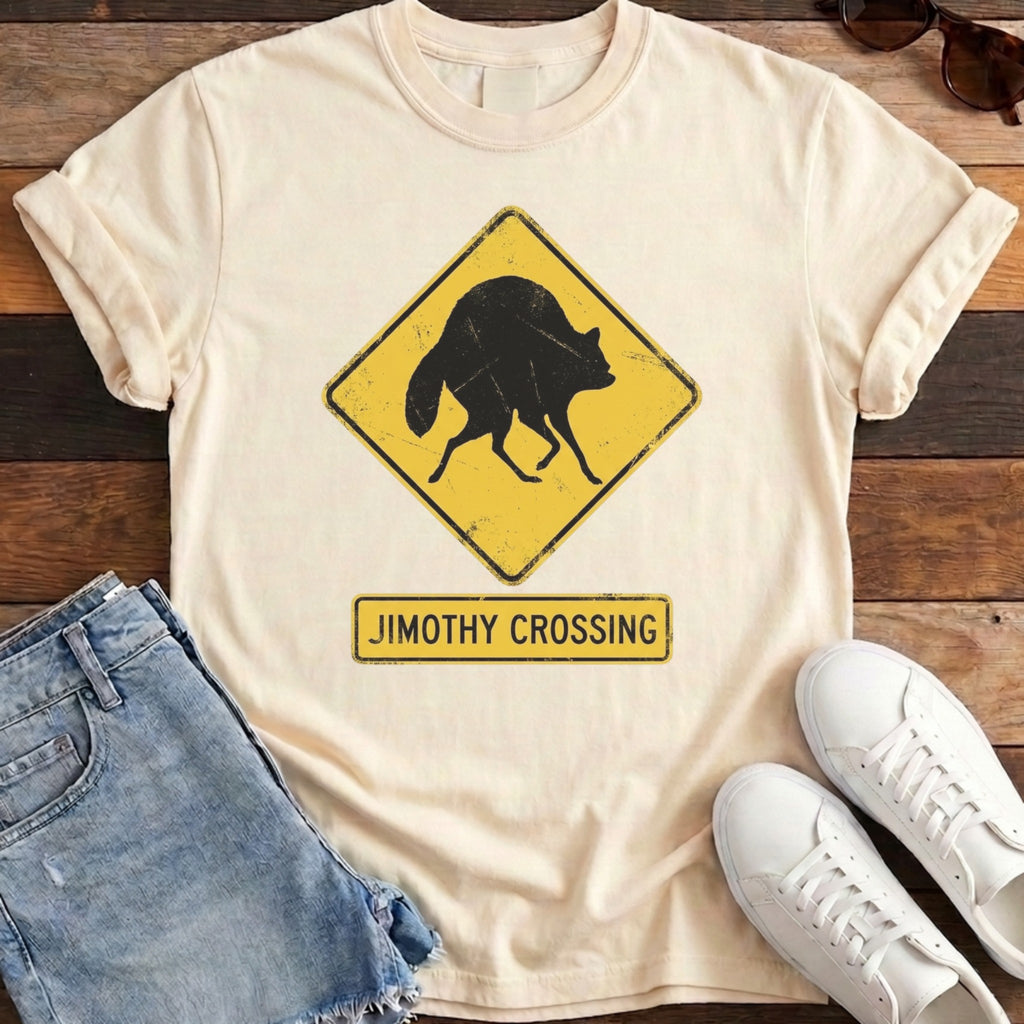 Jimothy Crossing Tee - Ivory