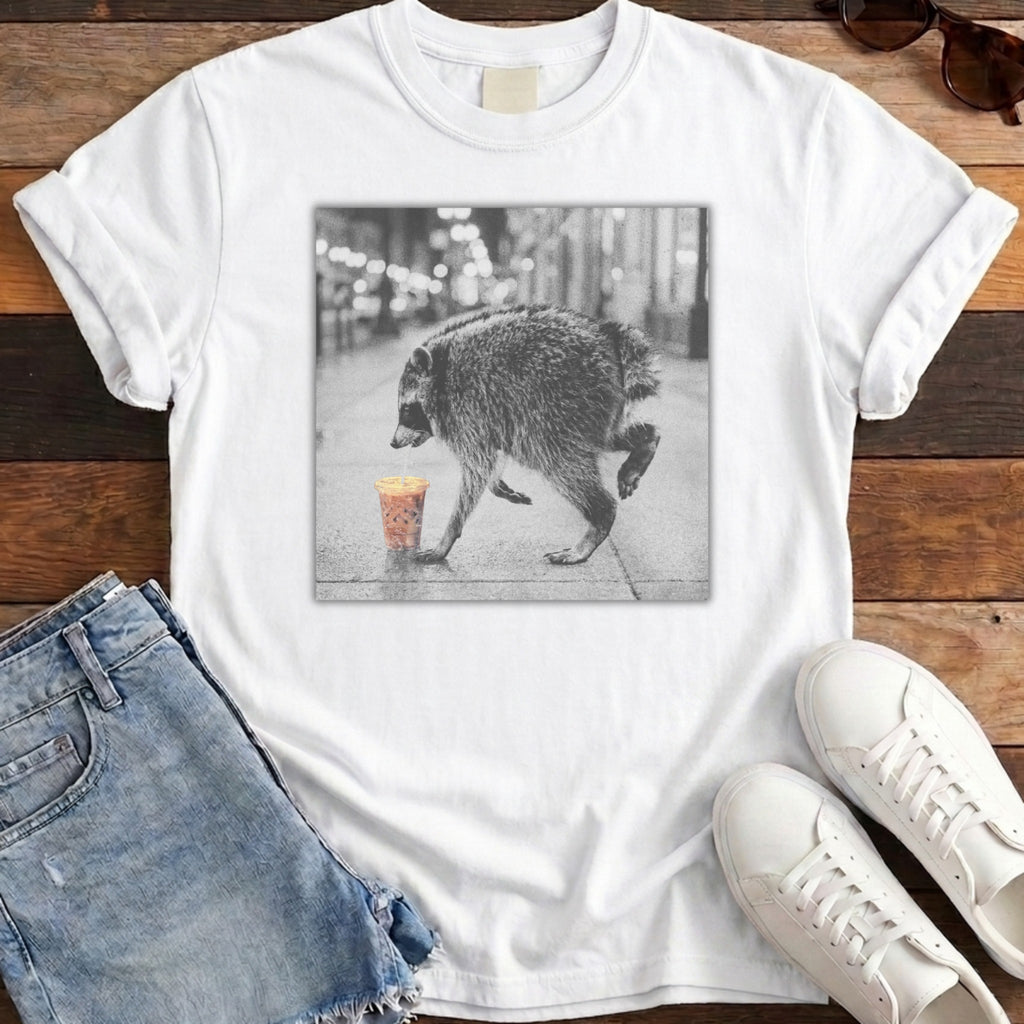 Caffeine Jimothy Tee - White