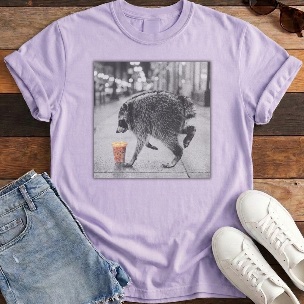 Caffeine Jimothy Tee - Orchid