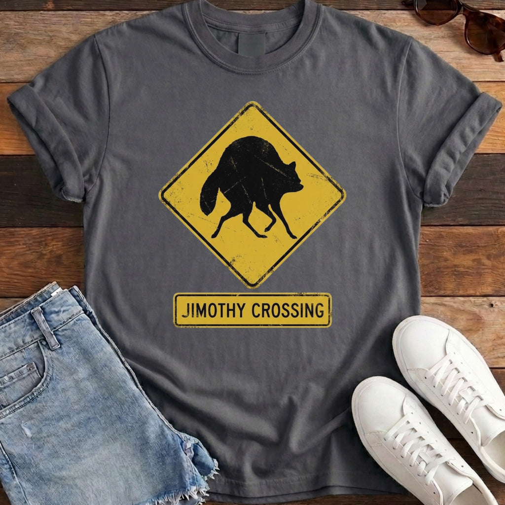 Jimothy Crossing Tee - Pepper