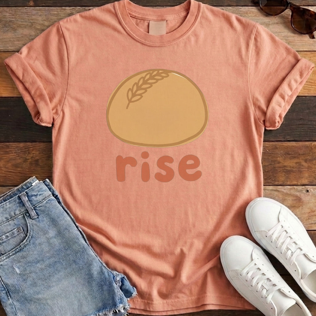 Rise Bread Tee - Terracotta