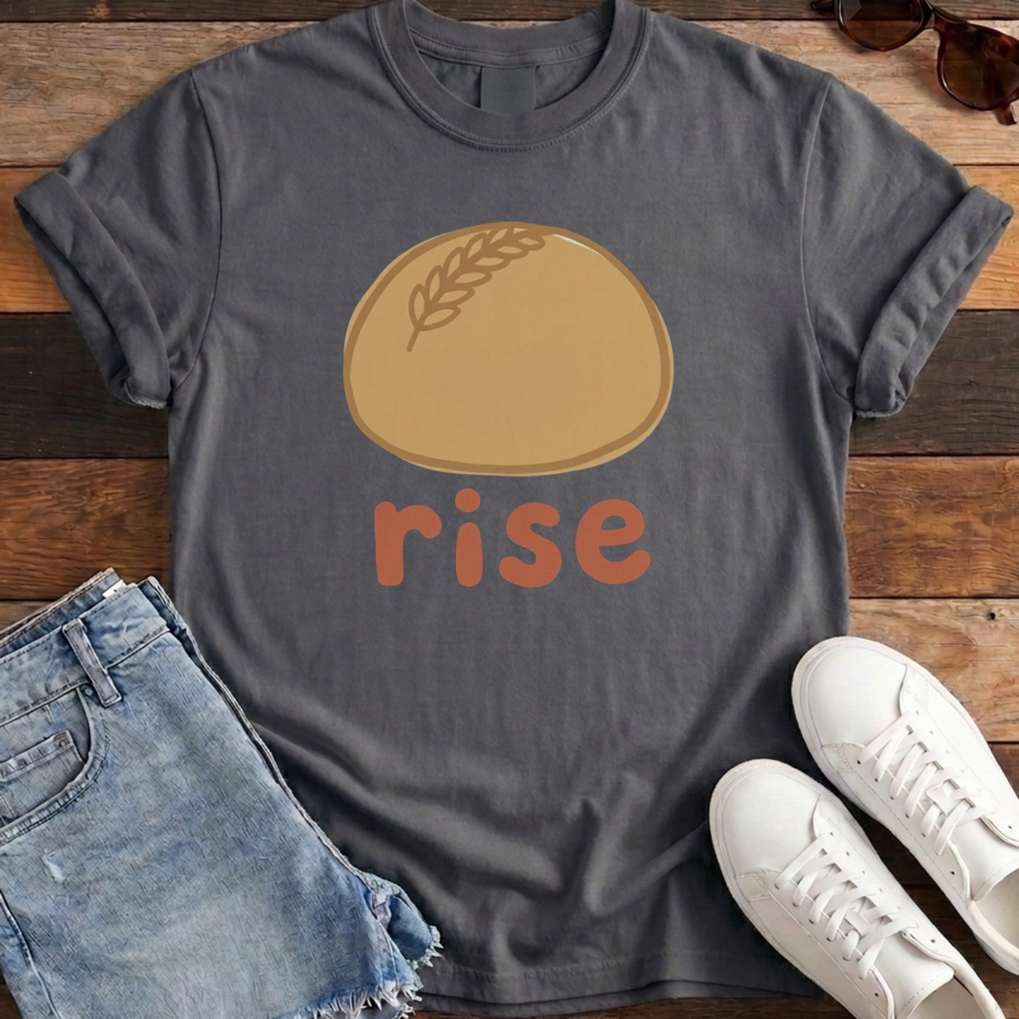 Rise Bread Tee - Pepper