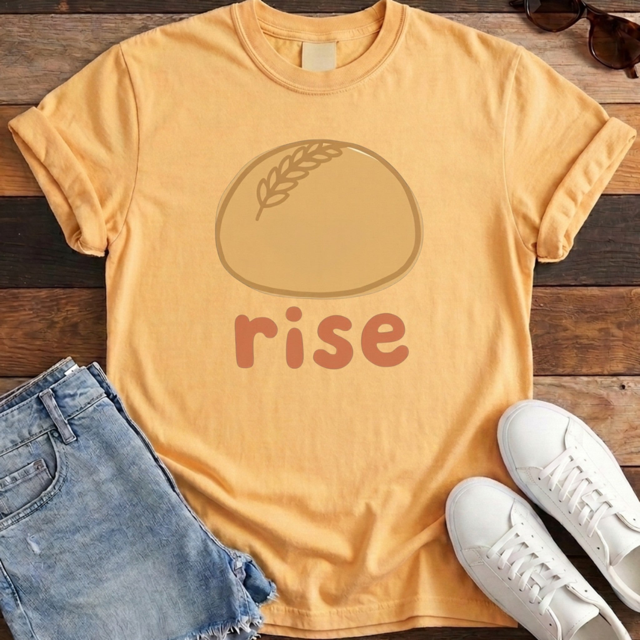 Rise Bread Tee - Citrus