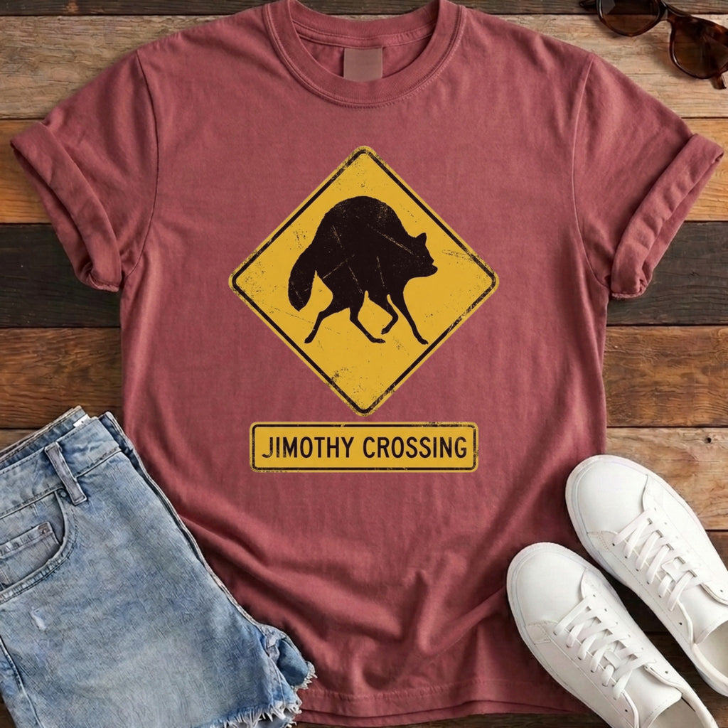 Jimothy Crossing Tee - Chili