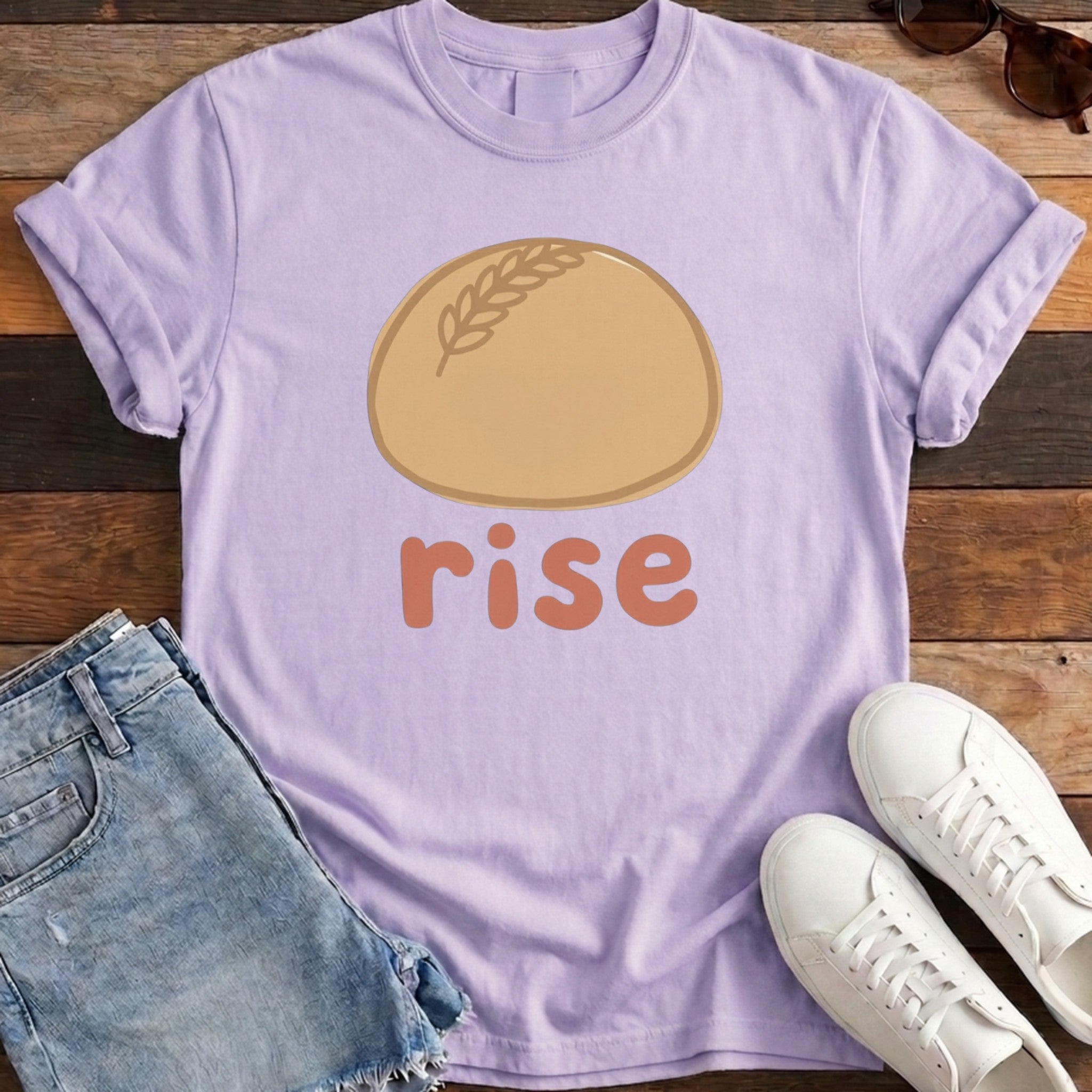 Rise Bread Tee - Orchid