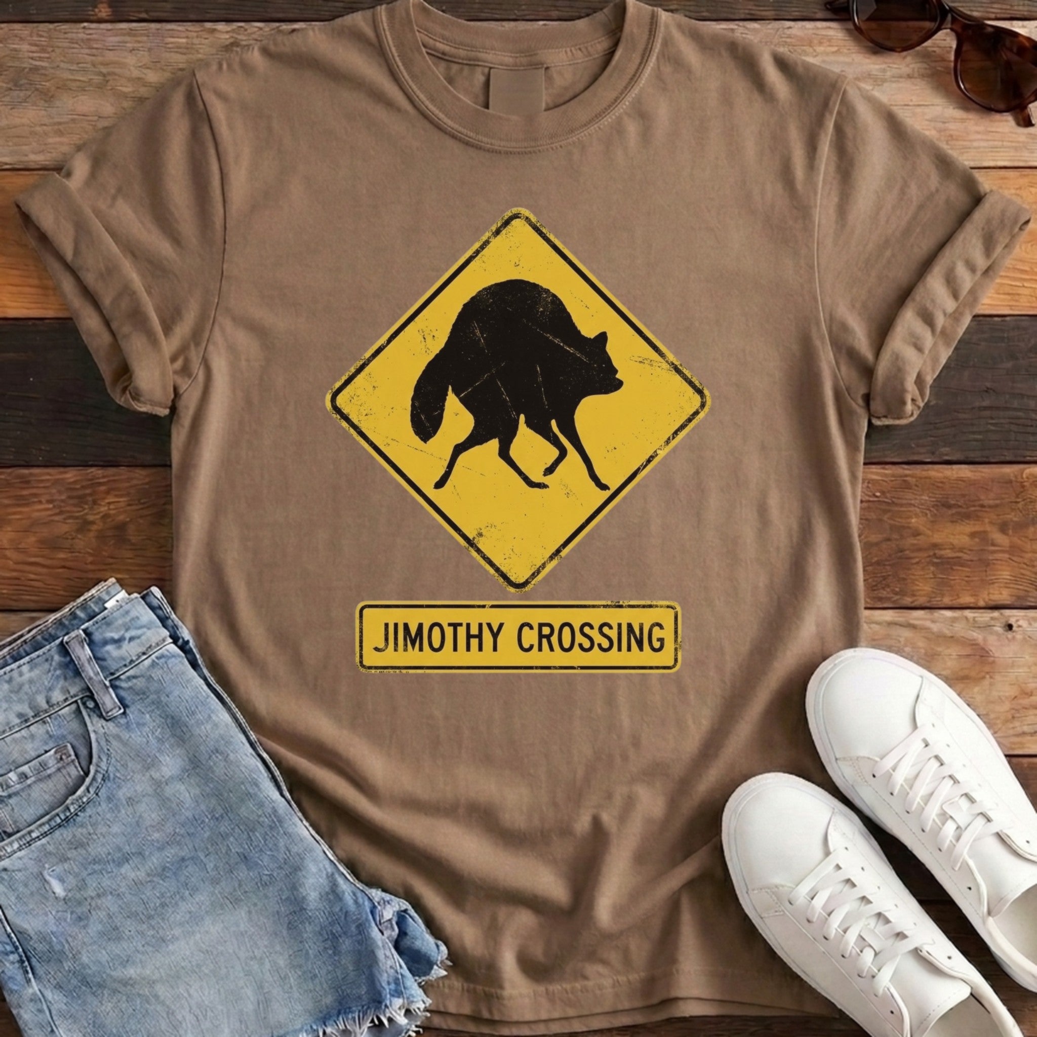 Jimothy Crossing Tee - Espresso