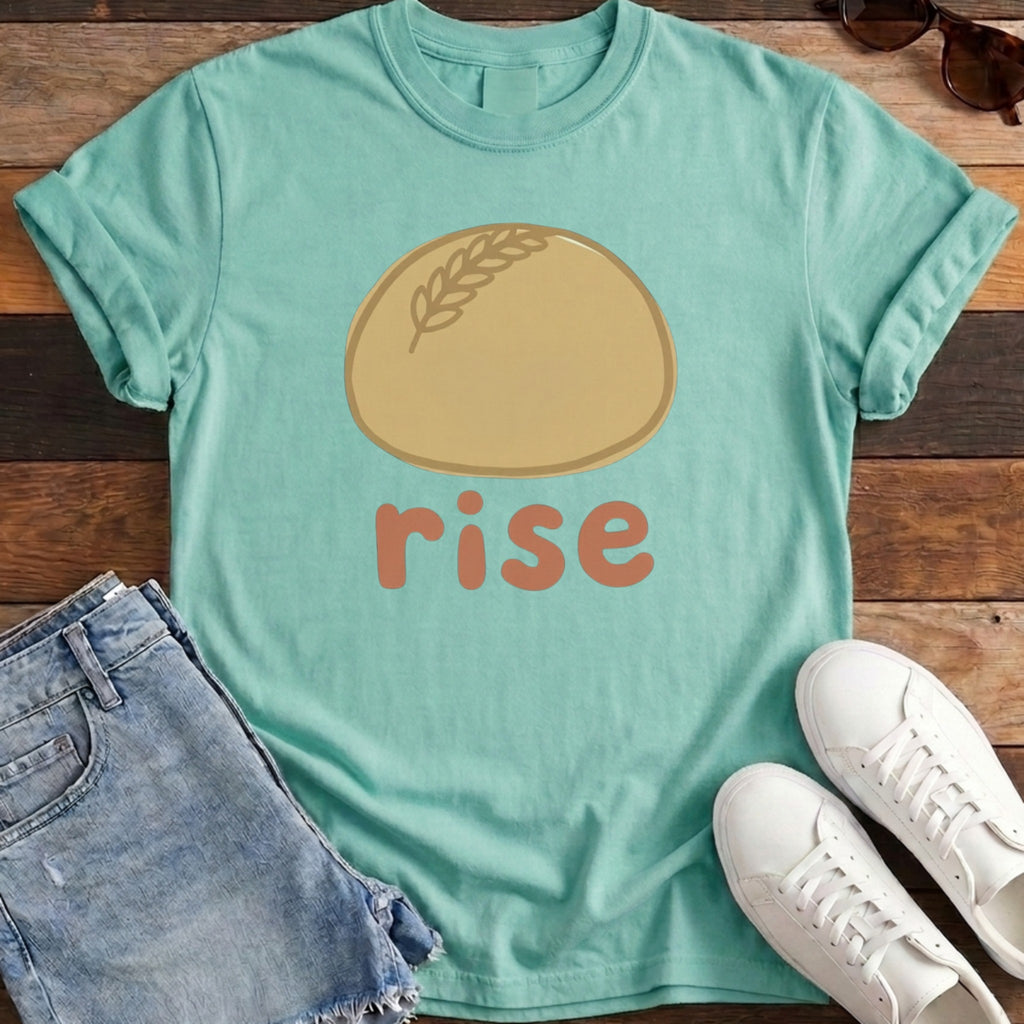 Rise Bread Tee - Chalky Mint