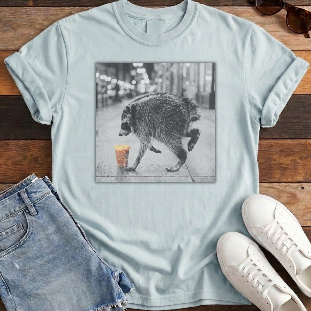 Caffeine Jimothy Tee - Chambray