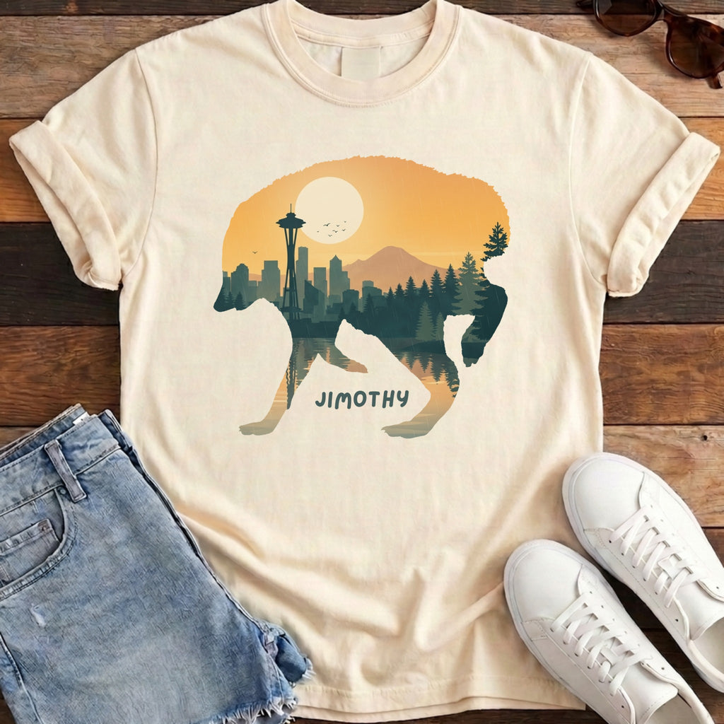Jimothy Sunset Tee - Ivory