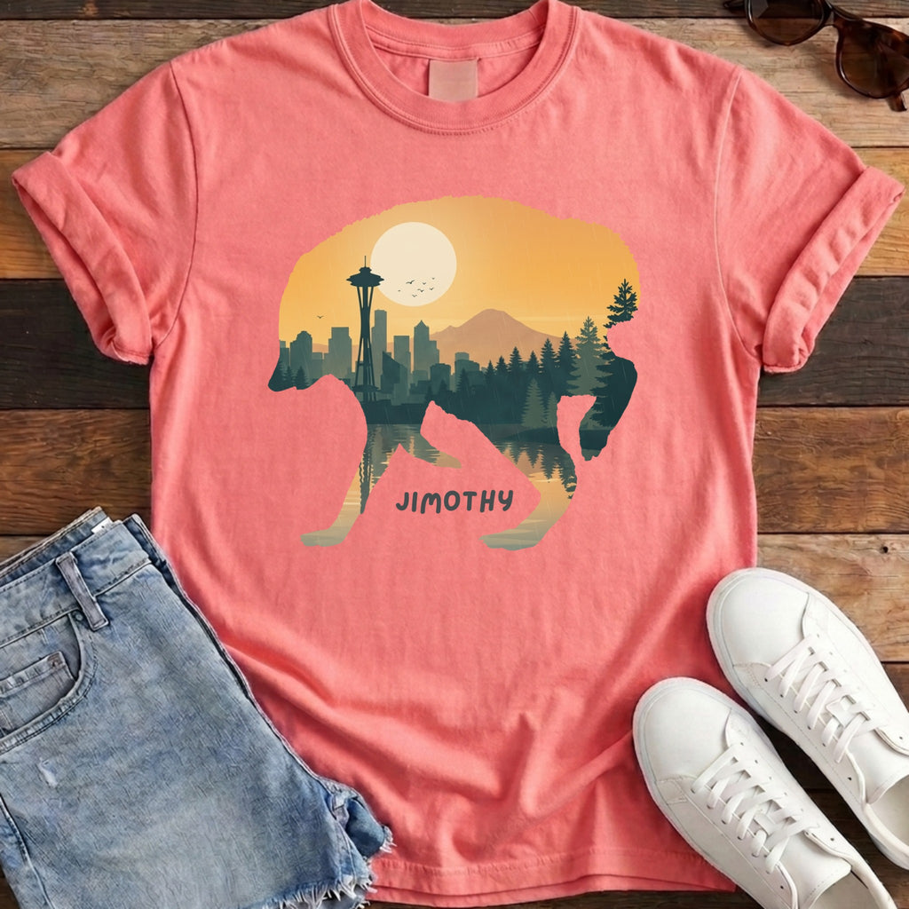 Jimothy Sunset Tee - Watermelon