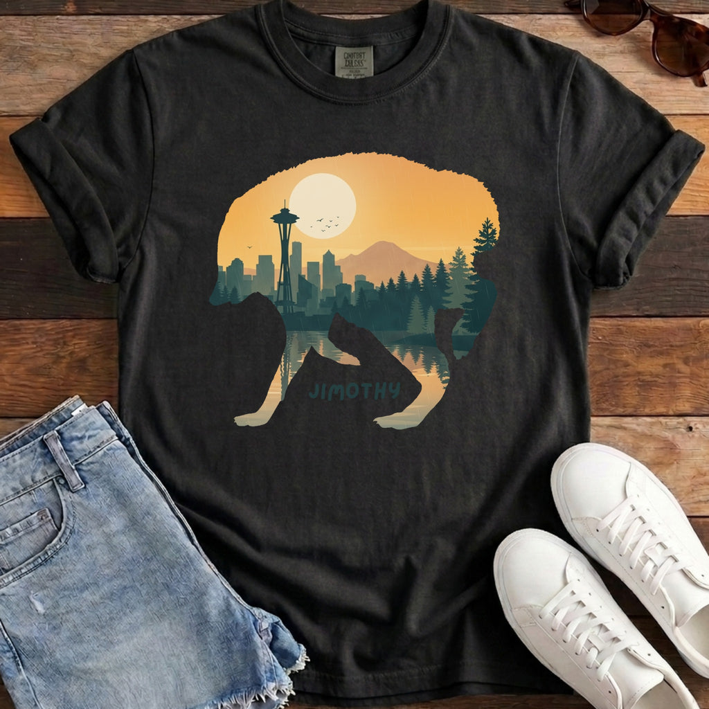 Jimothy Sunset Tee - Black