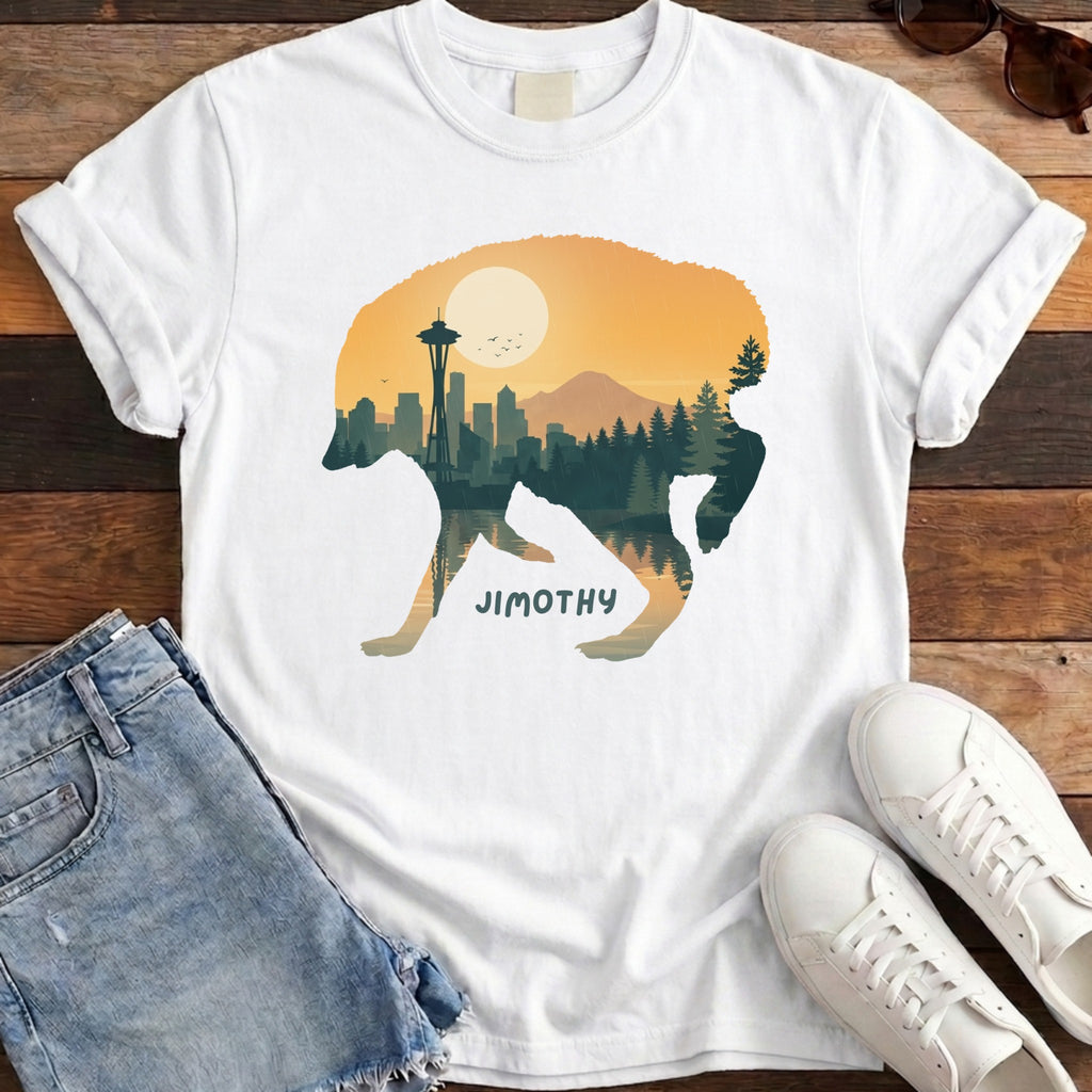 Jimothy Sunset Tee - White