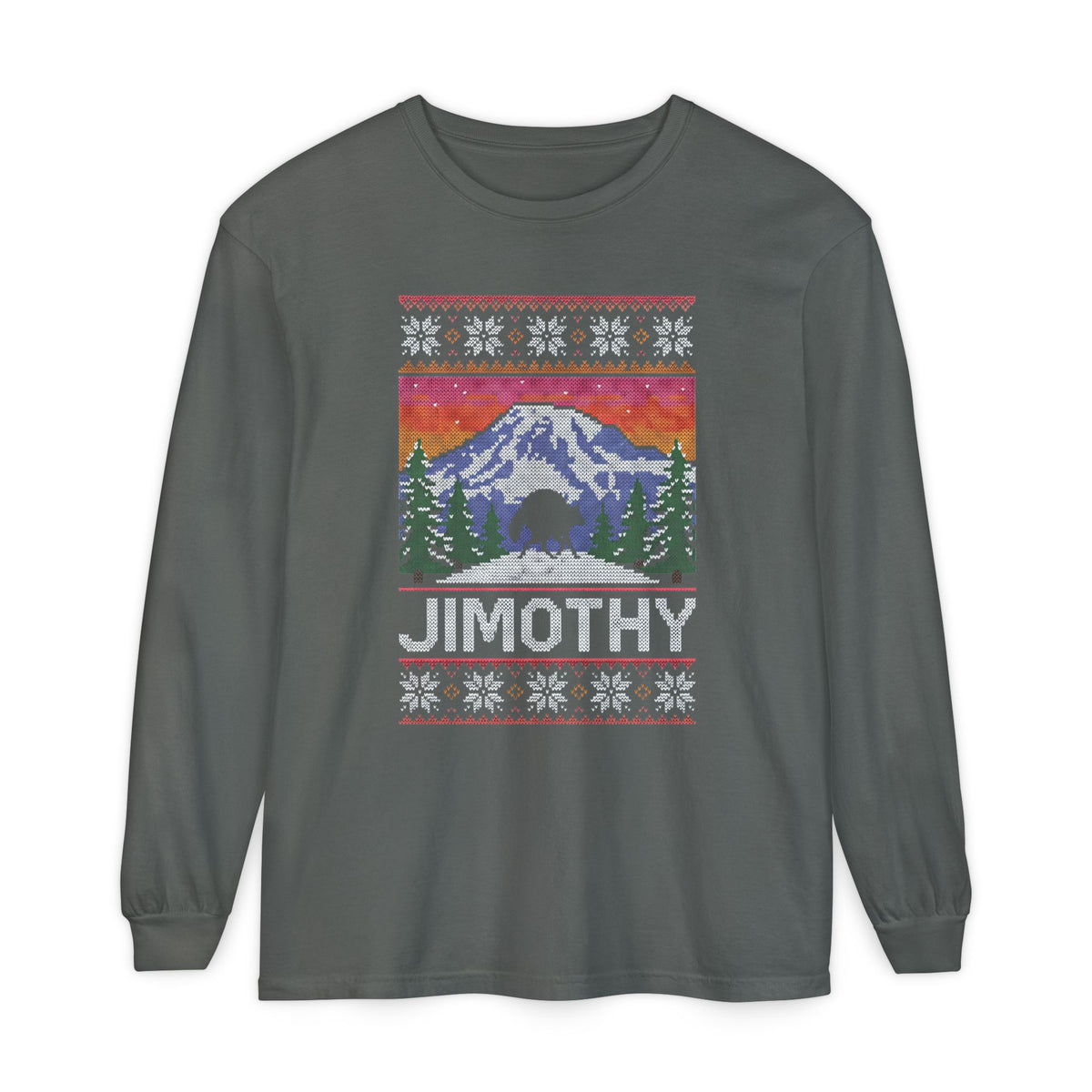 Jimothy Rainier Holiday Long Sleeve