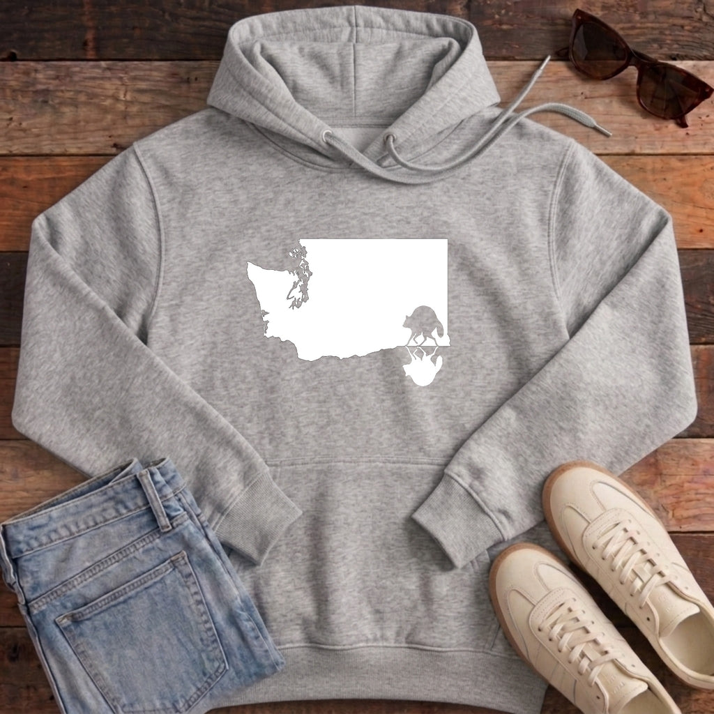 Solid State Jimothy Mirrored Hoodie - Heather Grey