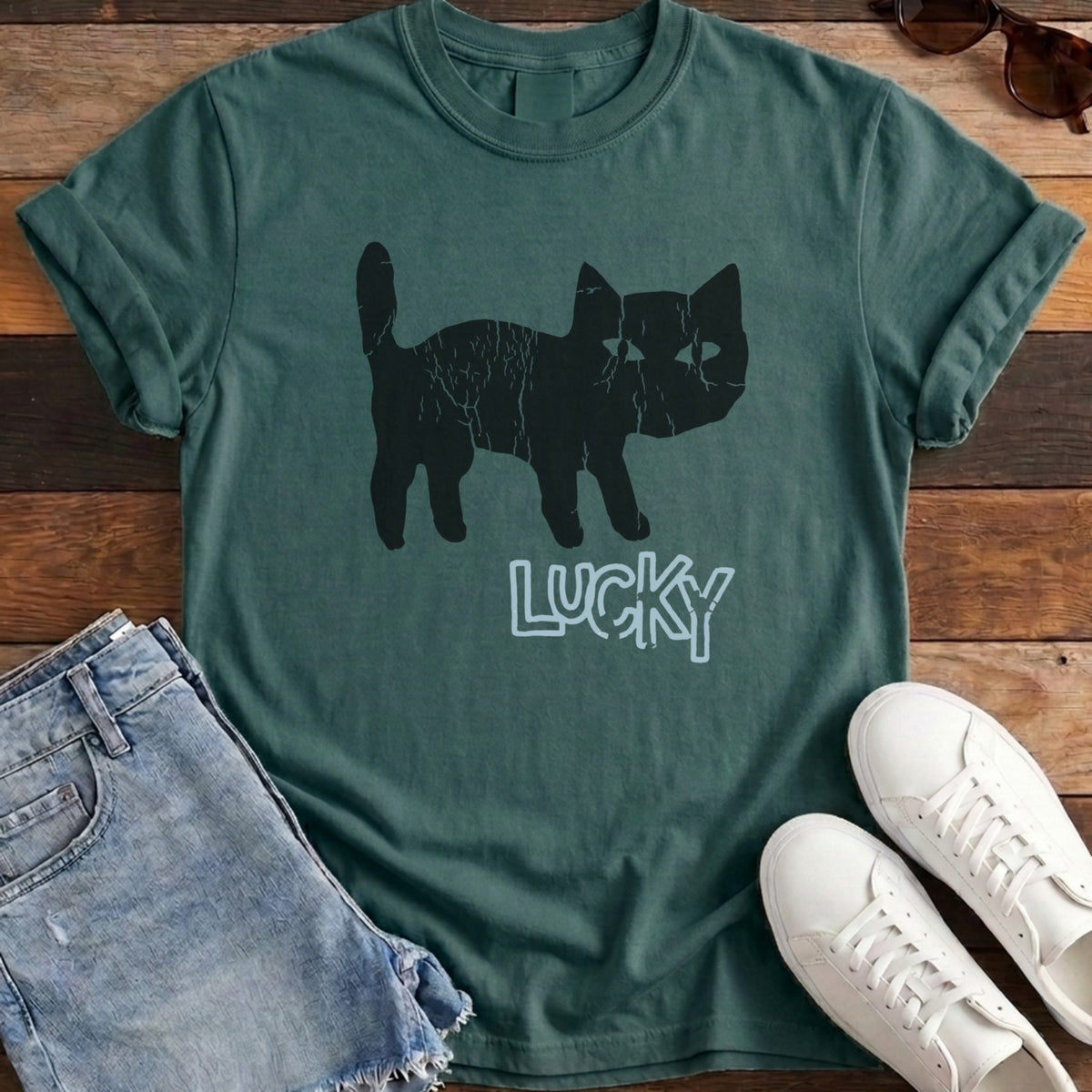Lucky Tee - Blue Spruce