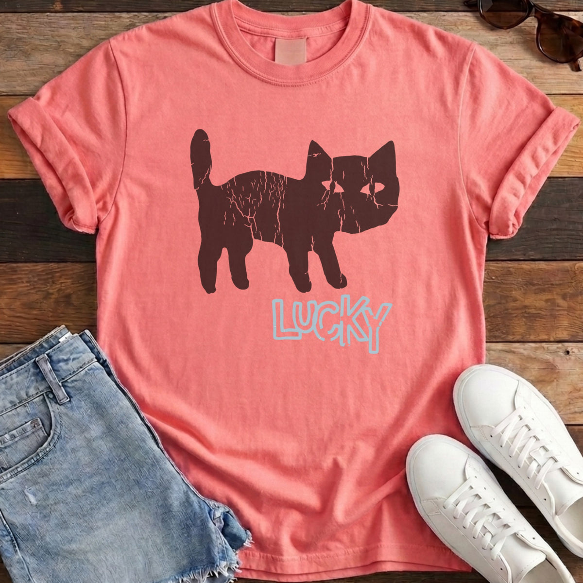Lucky Tee - Watermelon