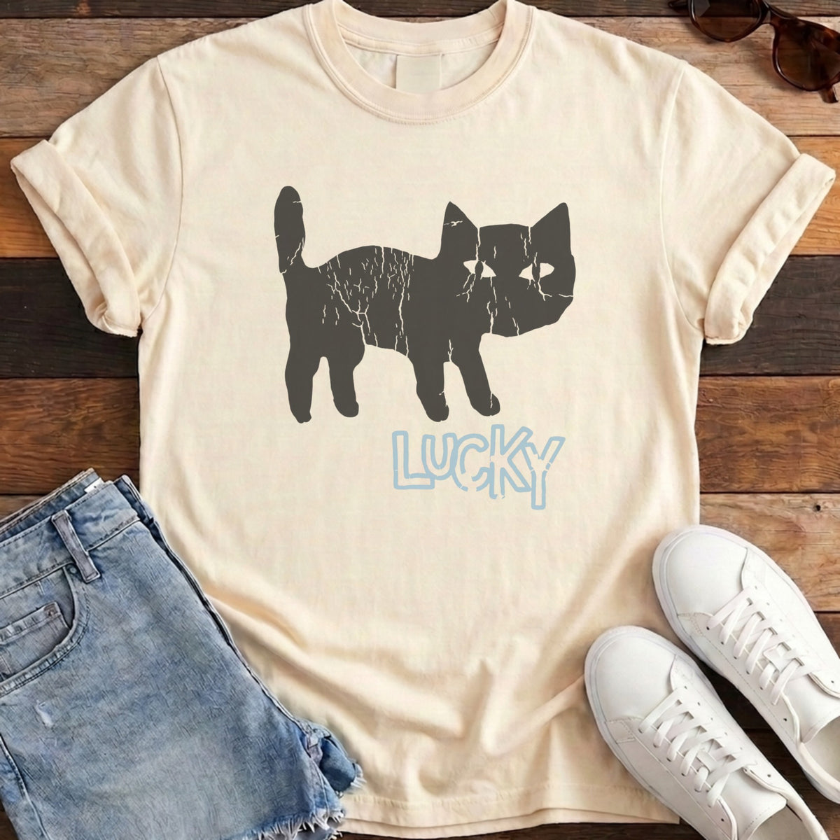 Lucky Tee - Ivory