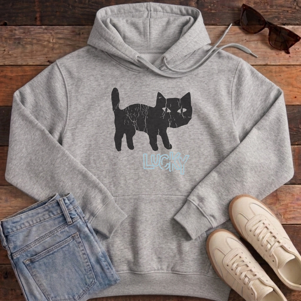 Lucky Hoodie - Heather Grey