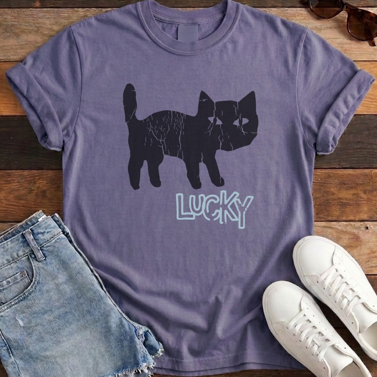 Lucky Tee - Grape