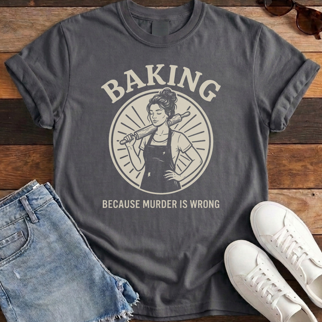 Stress Baker Tee - Pepper