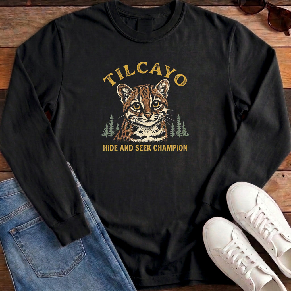 Tilcayo Hide and Seek Champion Long Sleeve - Black