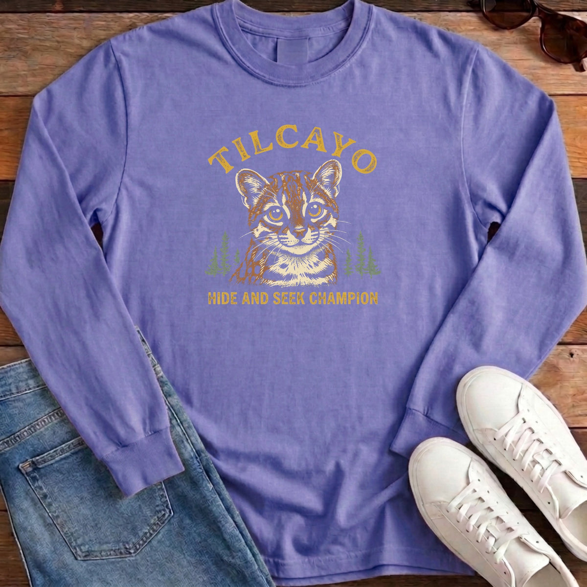 Tilcayo Hide and Seek Champion Long Sleeve - Violet