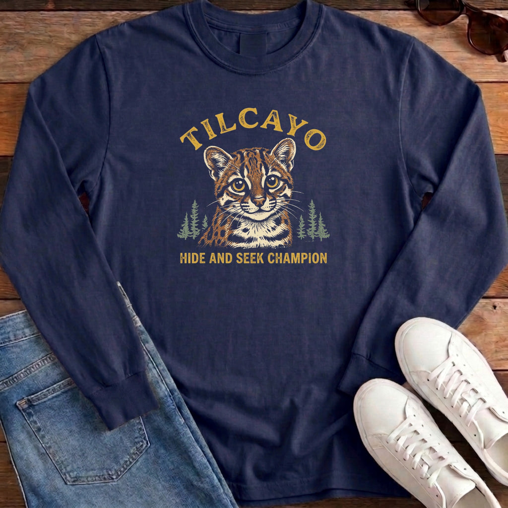 Tilcayo Hide and Seek Champion Long Sleeve - True Navy