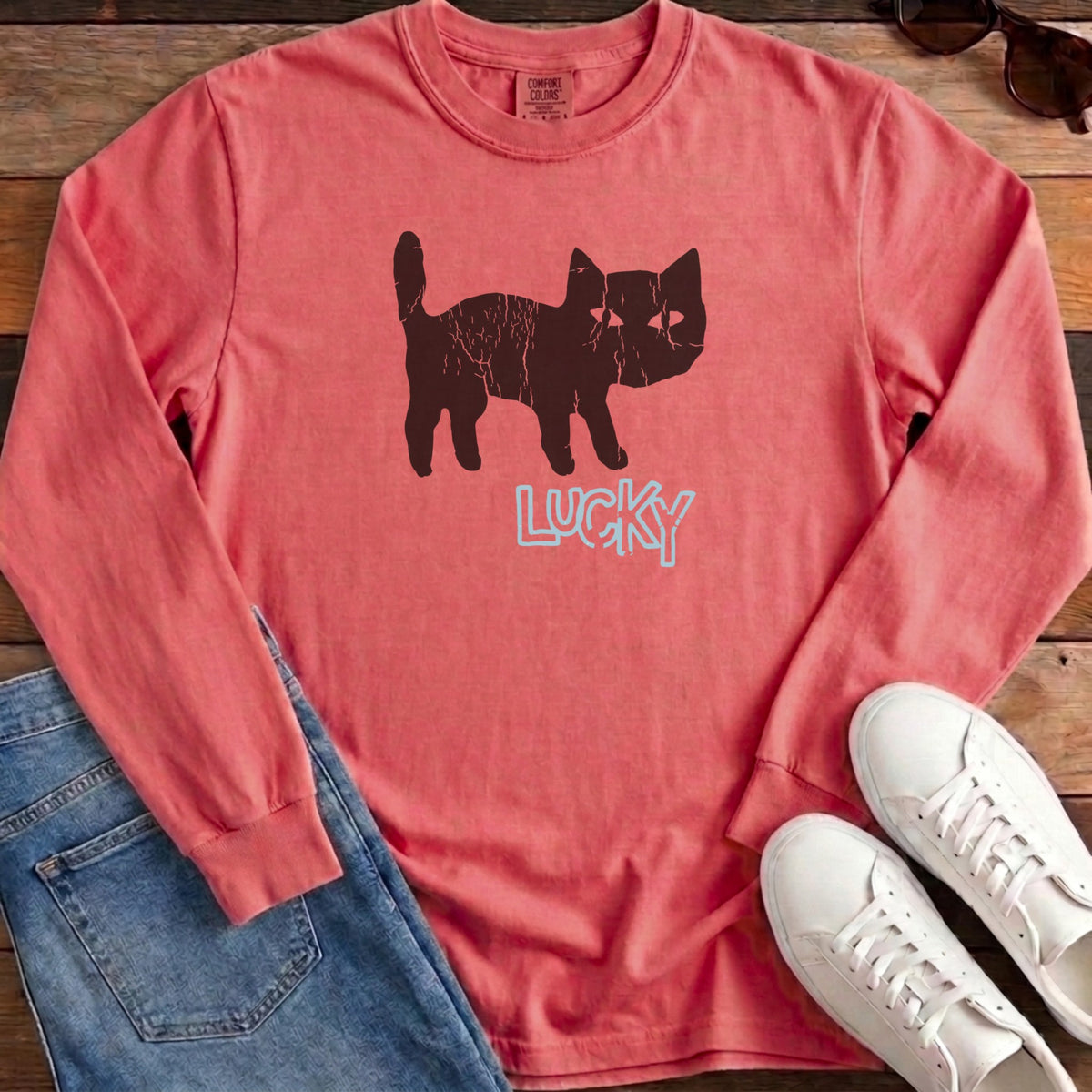 Lucky Long Sleeve - Watermelon