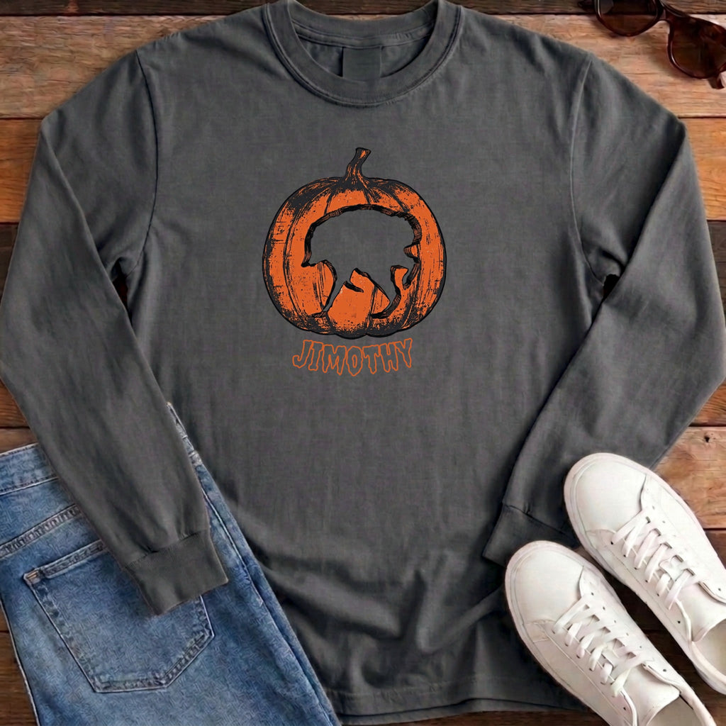 Jimothy Pumpkin Long Sleeve - Pepper