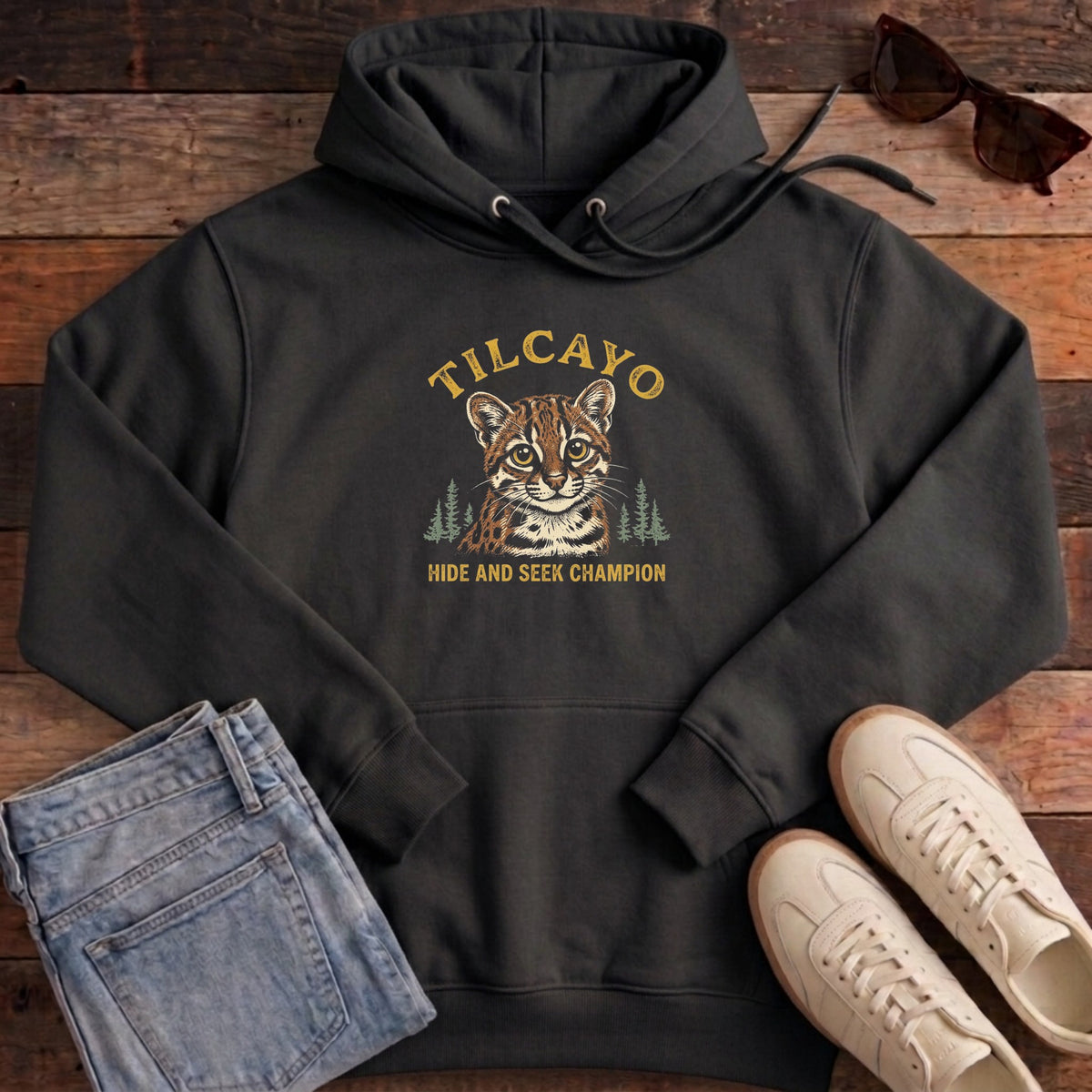Tilcayo Hide and Seek Champion Hoodie - Black